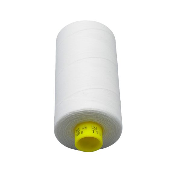 Нитка особо тонкая Gutermann Mara №150 (150/2), 1000 м, 4/713953, цв. 111 айвори, 1 катушка