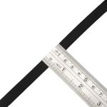 Резинка бельевая (бретелечная) 10.0 мм / 50 метров, черный