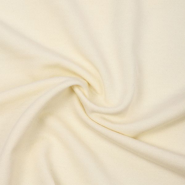 Футер 2-нитка петля поливискоза стрейч 220 г/м², 160 см / 3 метра, ФУТ2Х.TBY.ПЭ-ВИС.S801.3, цв.S801 молочный