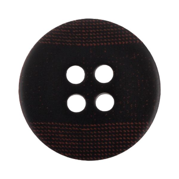Пуговицы 4 прокола костюмные 15 мм, 24 шт, D048 т.бордовый, Gamma CRZ 0026