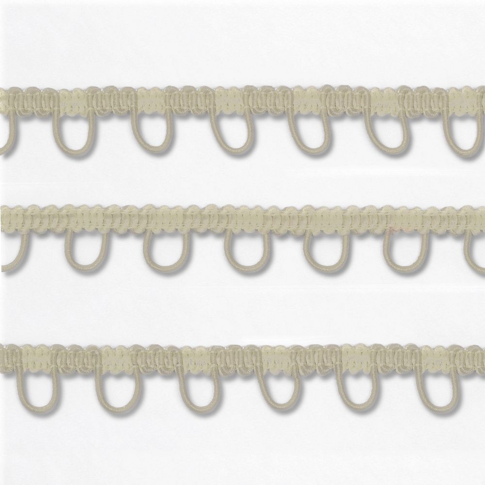 Тесьма с эластичными петлями 15 мм, 4, 22,9м