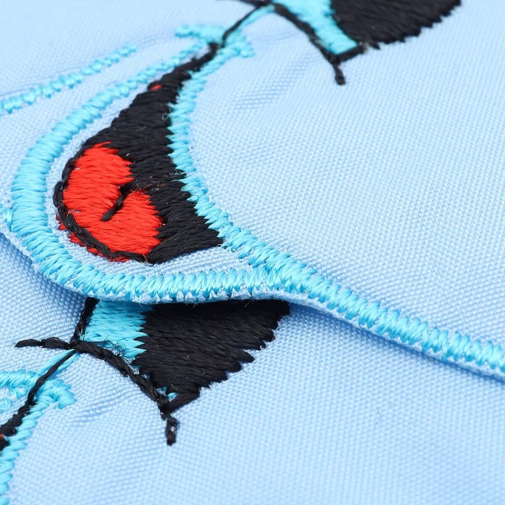 Термоаппликация Кит, 117х96мм 10 шт (голубой), 130061