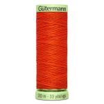 Нитки отделочные Gutermann Top Stitch, 30м, 155 яркий апельсин, 5 катушек