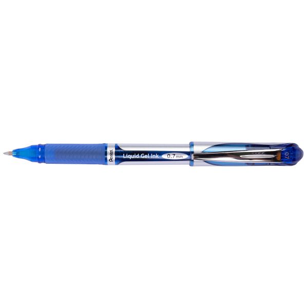 Ручка гелевая Energel 0.7 мм, 12 шт, BL57-CO синий стержень, Pentel