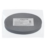 Тесьма (лента) киперная (100 х/б) 20 мм / 50 метров, серый/grey, Gamma TCT-20