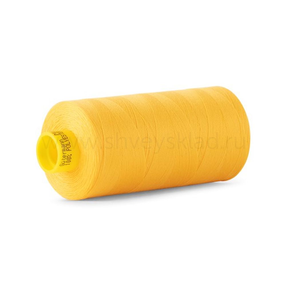 Нитка универсальная Gutermann Mara 120/2, 1000 м, 700207, 417 одуванчиковый, 1 катушка