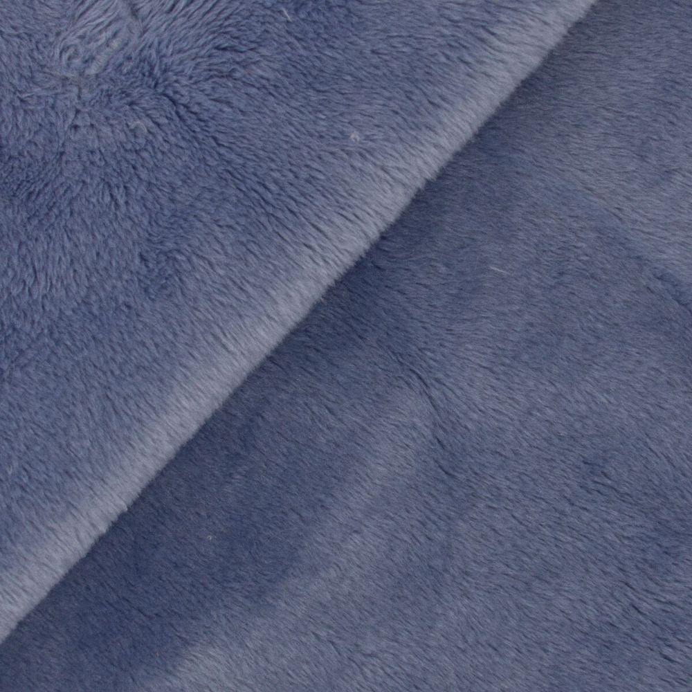 Плюш Peppy PEV 273 г/м², 152 см / рул. 5 метров, 11 св.синий/denim