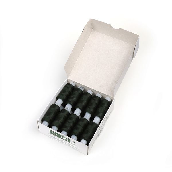 Нитки армированные ПНК им.Кирова 45ЛЛ, бытовые, 200 м / 20 кат., 3307 т.зеленый