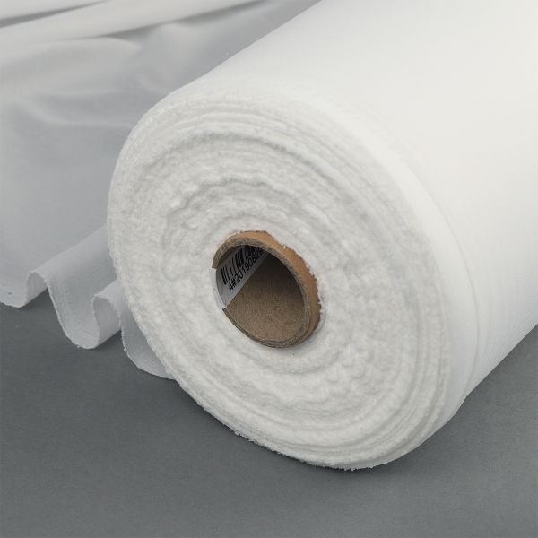 Дублерин эластичный 25 г/м², белый, шир.150см, 100м