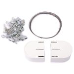 Карниз-струна 3.5 метра, с металлическими зажимами (20 шт), Gamma С-120