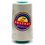 Нитки универсальные Bestex 50/2, 4570 м (5000 ярд) / 1 кат., 156 серо-молочный