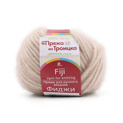 Пряжа Троицкая Фиджи / уп.5 мот. по 50 г, 95 м, 03 светло-бежевый