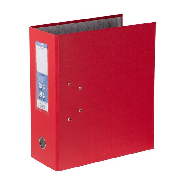 Регистратор PVC 125 мм, 15 шт, Classic A4 арочный механизм, красный 251543, Expert Complete