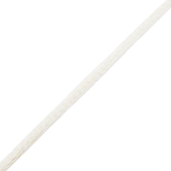 Шнур атласный корсетный ⌀2.0 мм / 45.7 метров, 3 молочный