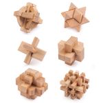 Набор Головоломок деревянных, 1 шт, №2 55 элемент, Delfbrick DLS-23