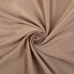 Замша искусственная Woven Suede 175 г/м², 147±2 см / 5 метров, 17-1038 cappucino (т. бежевый), Peppy Woven Suede