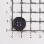 Пуговицы 4 прокола 24L (15мм), (Blue2 (синий2)), 36 шт