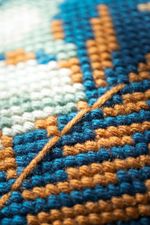 Набор для вышивания нитками Vervaco, Листья