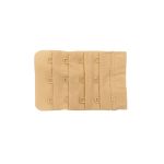 Удлинитель застежки для бюстгальтера 50.0 мм, телесный, 3 крючка, Hobby&Pro, 5 шт