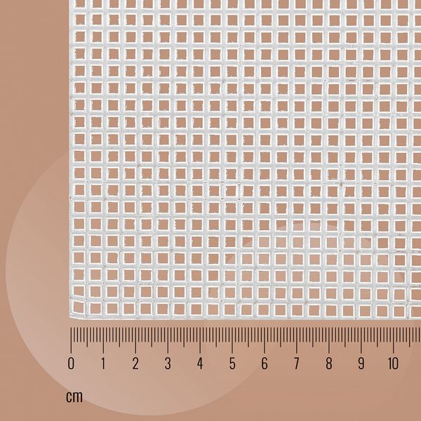 Канва пластиковая 60х40 см, КП-11, цв. белый уп. 2 листа