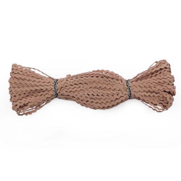 Тесьма вьюнчик, 3 мм, 30 метров (бежевый), 30 метров