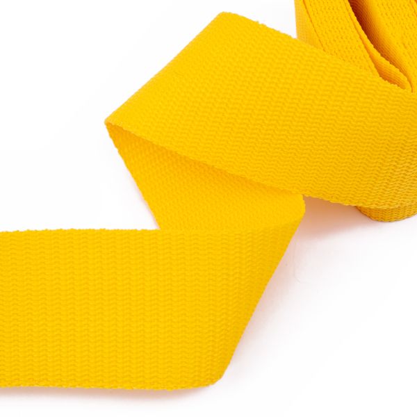 Стропа (ременная лента) 50 мм / 5х2.5 метра, 3731, желтый, 3731