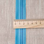 Лента атласная с рисунком 25.0 мм / 22.5±1 метров, Горизонталь, синий, Globus