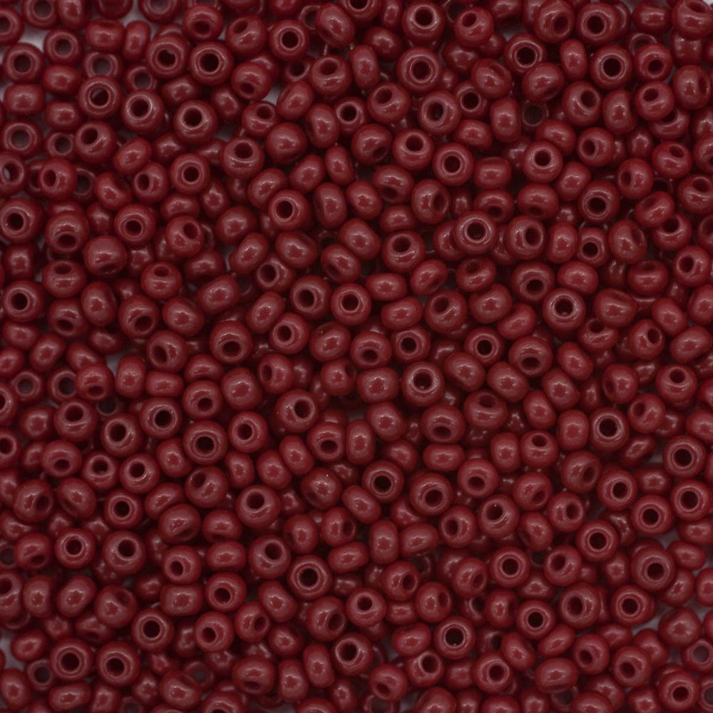 Бисер Preciosa 10/0 (2.3 мм), 100 г (5х20 г), непрозрачный, цв. 93310