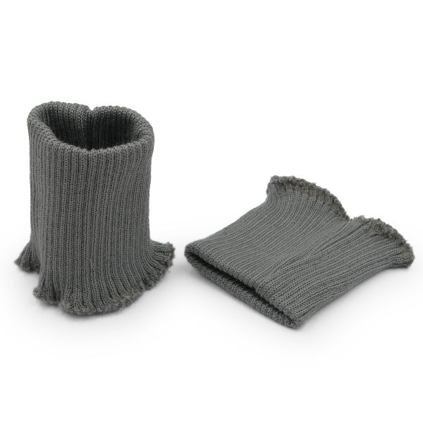 Манжеты трикотажные 8.5х9.5 см, 1 пара, плотные, 307/7 грэй