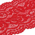 Кружево эластичное (стрейч) 100 мм / 13.71 метров, C820 красный