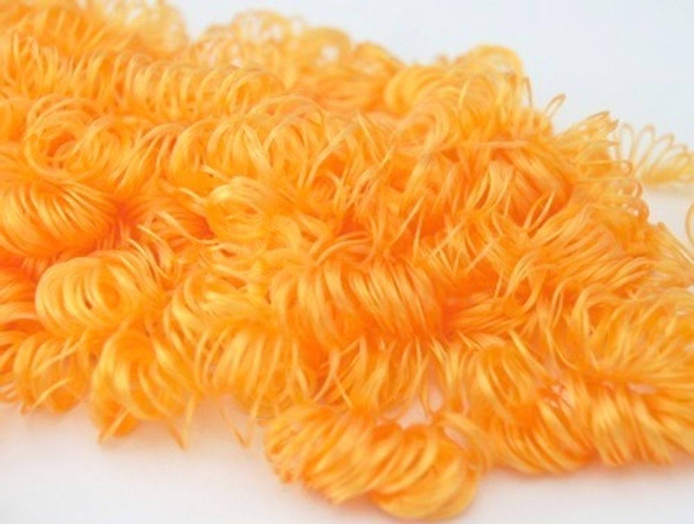 Волосы кудри 45±5г цв. оранжевый