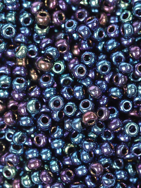 Бисер Preciosa 10/0 (2.3 мм), 50 г, IRIS цв. 59135/331-19001