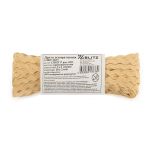 Тесьма отделочная зигзаг 5 мм, 20 м, рис. 6892, кремовый, Blitz С3582Г17