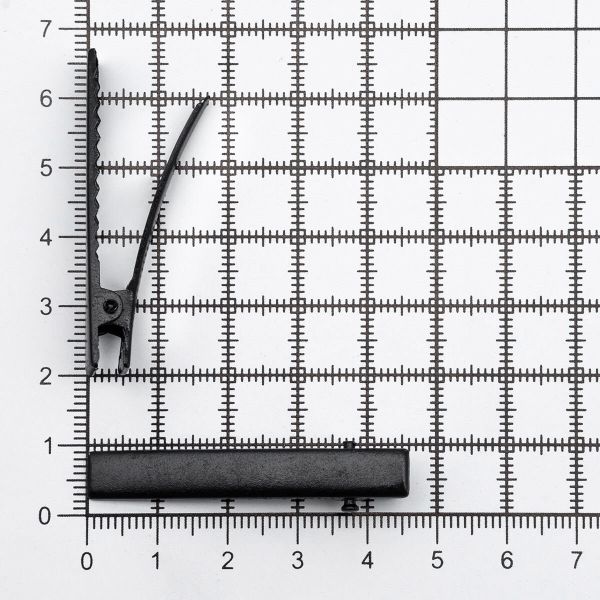 Основа для заколки крокодил 4.5 см, 20 шт, Astra&Craft, черный, 2AR23204