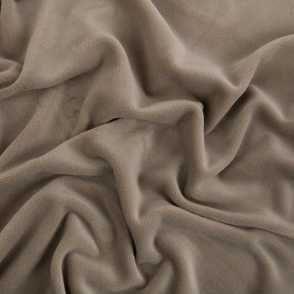 Велюр 240 г/м², 185 см / 5 метров, капучино/cappuccino, Gamma VELR