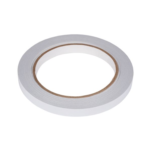 Лента клейкая двухсторонняя на бумажной основе 10 мм / 25 метров, белый, Gamma BLK-10