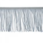 Бахрома отделочная широкая 150.0 мм / 4.5 метра, цв.серебро