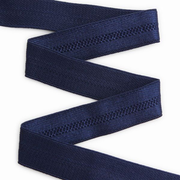 Резинка бельевая (бретелечная) 15.0 мм / 50 метров, т.синий, (ML207.015)