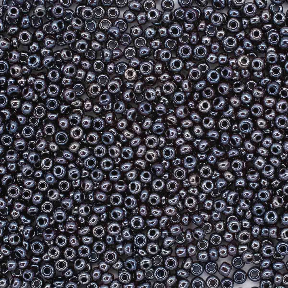 Бисер Preciosa непрозрачный с жемчужным покрытием 10/0 (2.3 мм), круг. отв., 500г, 331-19001-10/0-18780