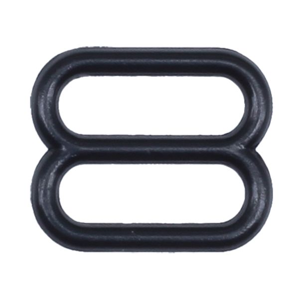 Рамки-регуляторы для бюстгальтера пластик 10.0 мм, черный, 100 шт, 503539