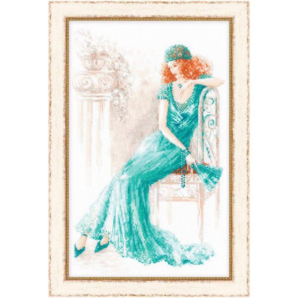 Набор для вышивания нитками Риолис, Старый Голливуд 25х40см