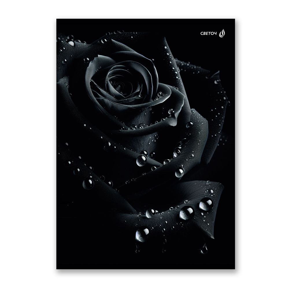 Тетрадь ученическая общая, A4 48 л. на скобе 65 г/м², белизна 100% 6 шт клетка, 01756 Магия чёрного, Светоч Т152