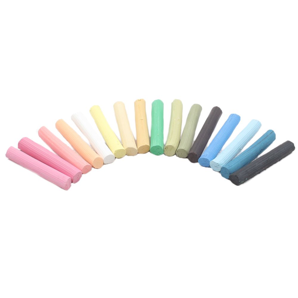 Пастель художественная набор № 9 Ассорти, 16 цв, Soft, 0151