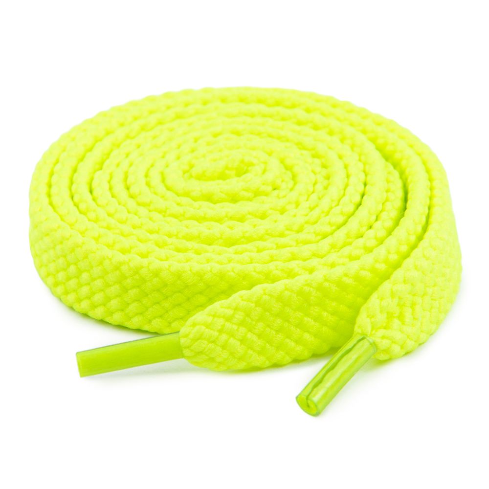 Шнурки для обуви т.5 120 см, 25 п, №161 желтый неон, Gamma