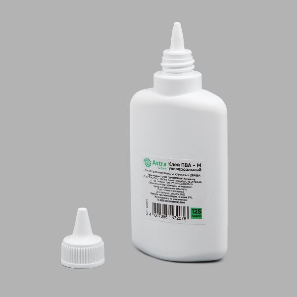 Клей ПВА-М 125гр, Astra&Craft