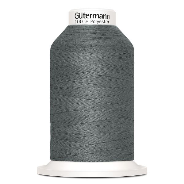 Нитки оверлочные Gutermann Miniking, 1000м, 701 перламутрово-грифельный, 5 катушек
