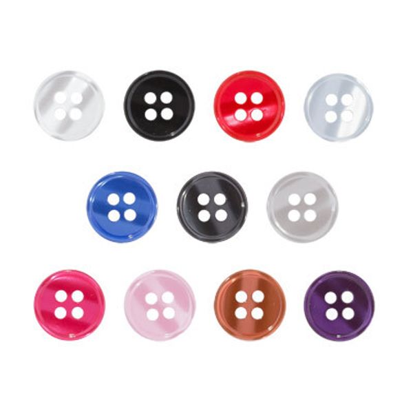 Пуговицы рубашечные/блузочные Gamma TX 0009 14 (9 мм) 36 шт, №D259 светло-голубой, Gamma TX 0009