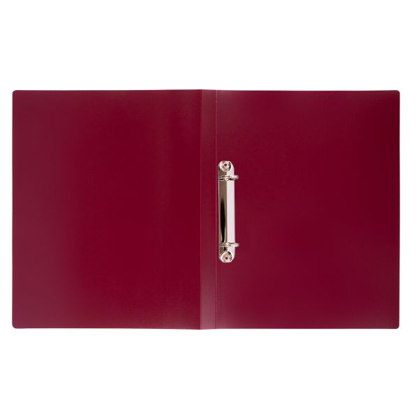 Папка на 2 О-кольцах A4 700 мкм 25 мм, 4 шт, d-20 мм, рубиновый new EC211300126, Expert Complete