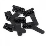 Крючок шубный TBY 50 мм, TBY-0122, цв. черный уп. 100 шт