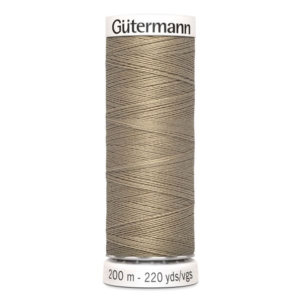 Нитки универсальные Gutermann Sew-all, 200м, 263 бежево-оливковый, 5 катушек